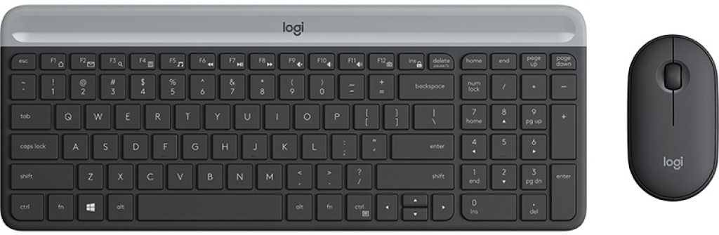 Клавиатура и мишка Logitech Wireless Combo MK470 безжична